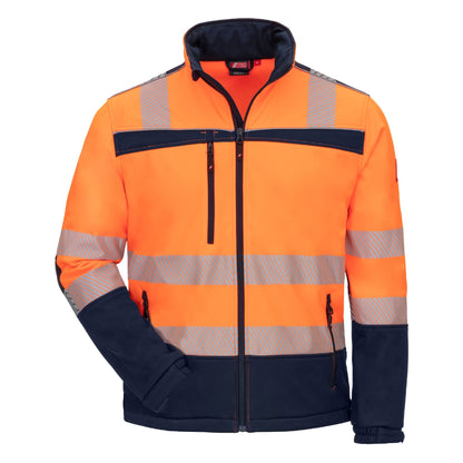 NITRAS MOTION TEX VIZ, erittäin näkyvä softshell-takki