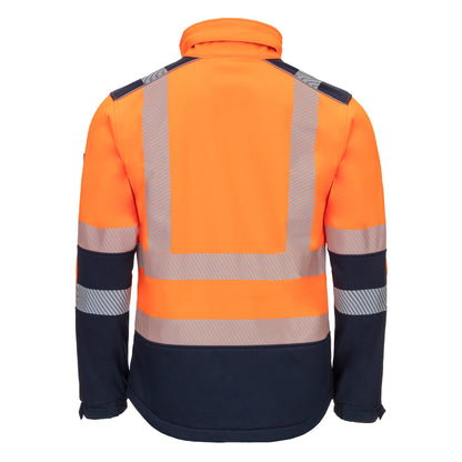NITRAS MOTION TEX VIZ, erittäin näkyvä softshell-takki