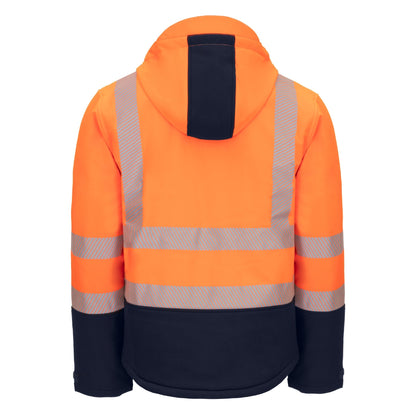 NITRAS MOTION TEX VIZ PLUS, talvinen näkyvä softshell-takki