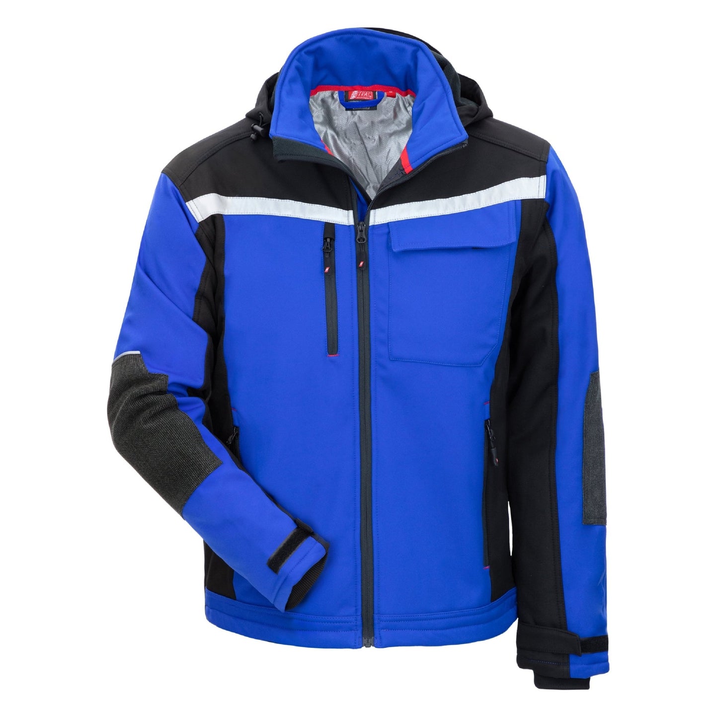NITRAS MOTION TEX PLUS, softshell-takki, kuninkaallinen sininen/musta