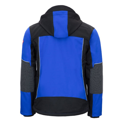 NITRAS MOTION TEX PLUS, softshell-takki, kuninkaallinen sininen/musta