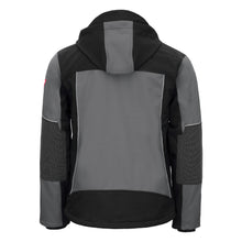 NITRAS MOTION TEX PLUS, softshell-takki, harmaa/musta