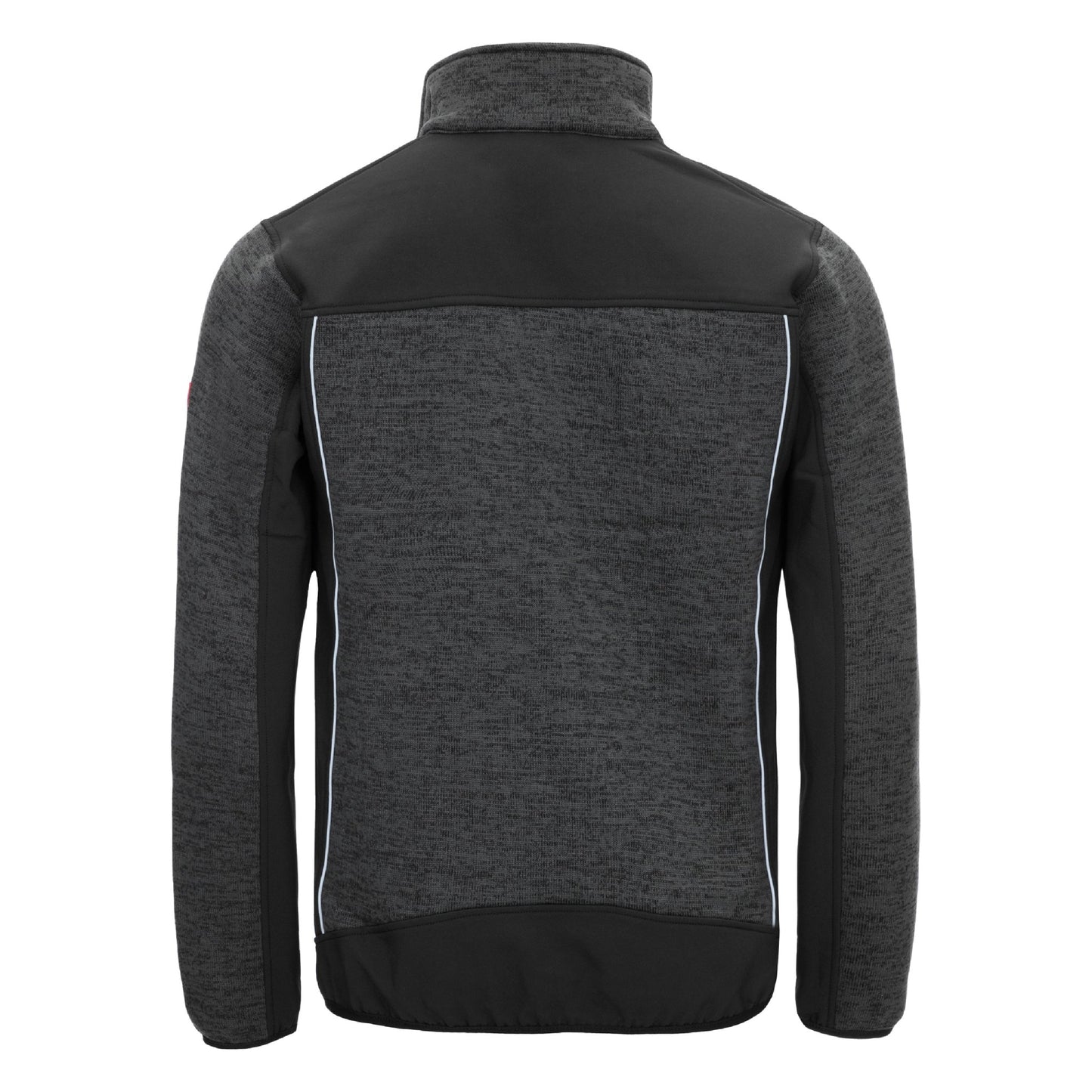 NITRAS MOTION TEX PLUS, neulottu softshell-takki, musta