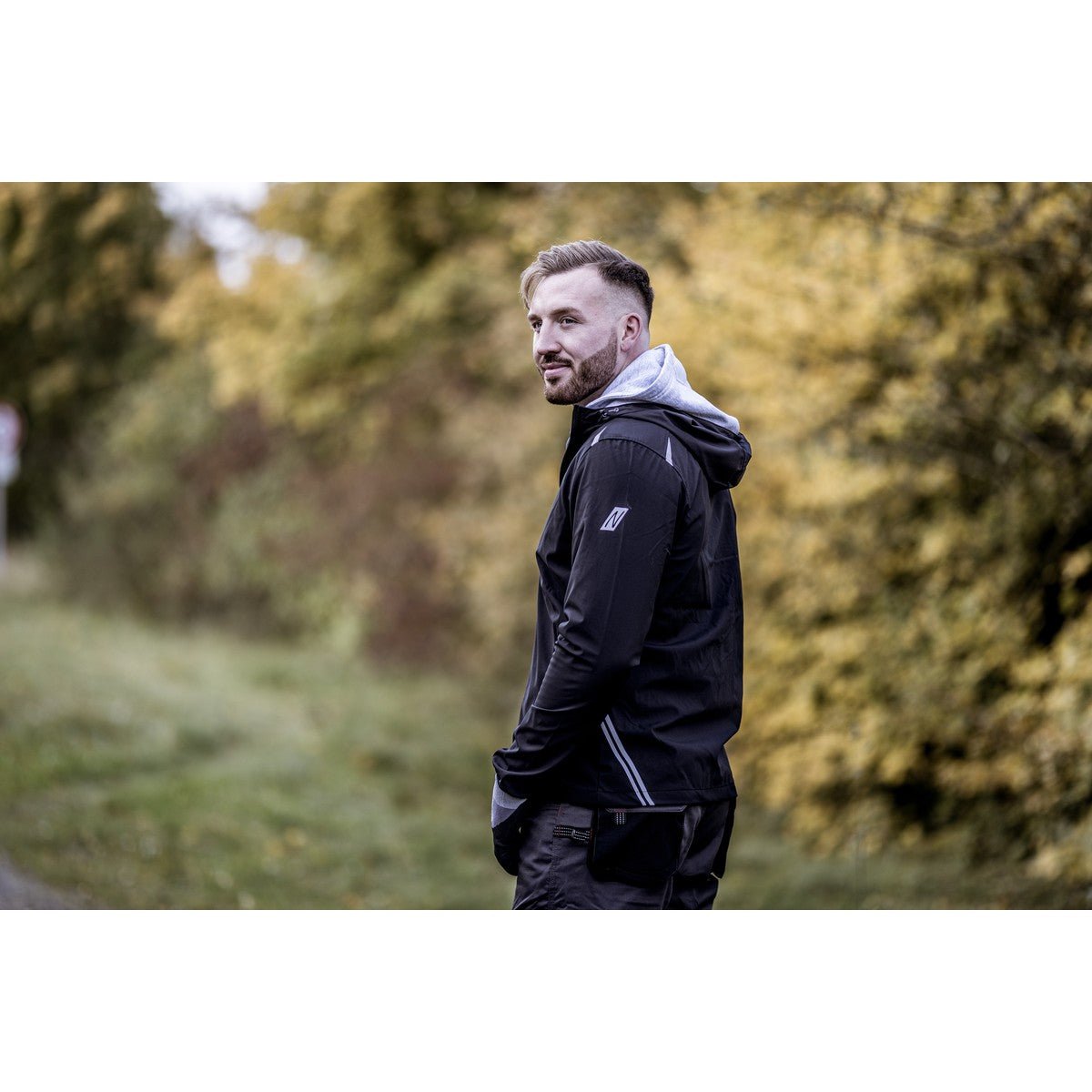 NITRAS MOTION TEX LIGHT, tuulitakki, musta