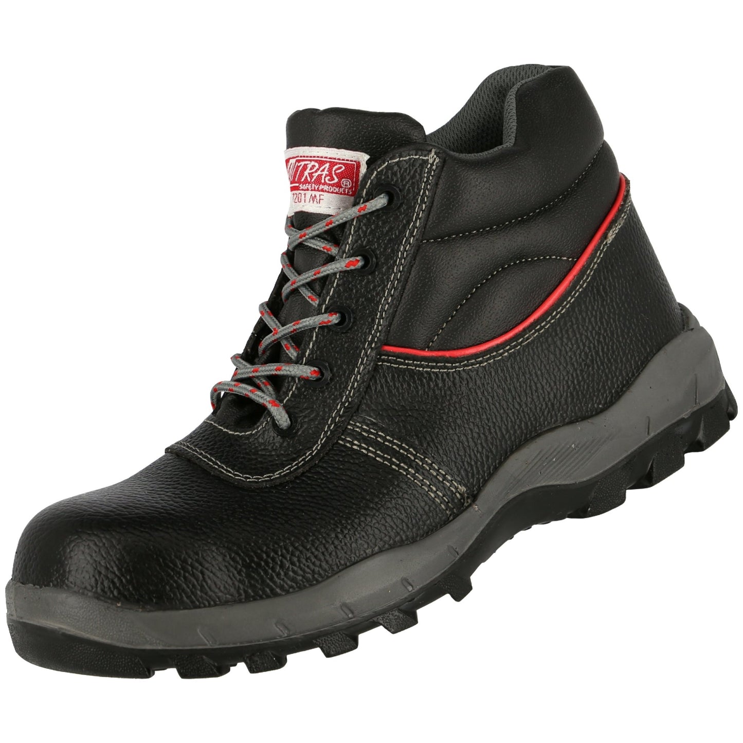NITRAS STEP MID MF, S3 turvasaappaat, keskikorkeat, mustat