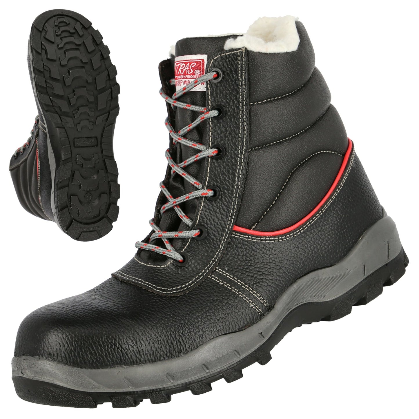 NITRAS STEP MID+ MF W, S3 CI turvatalvisaappaat, keskikorkea, musta