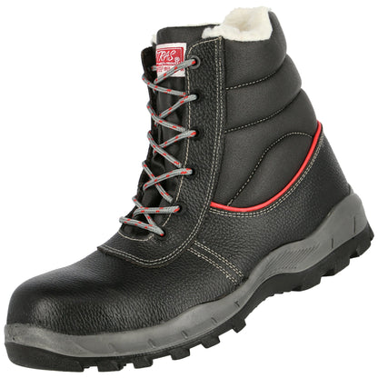 NITRAS STEP MID+ MF W, S3 CI turvatalvisaappaat, keskikorkea, musta