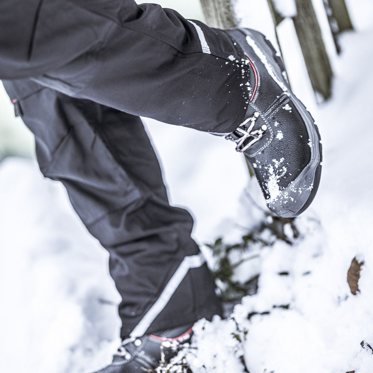 NITRAS STEP MID+ W, S3 turvatalvisaappaat, keskikorkeat, mustat