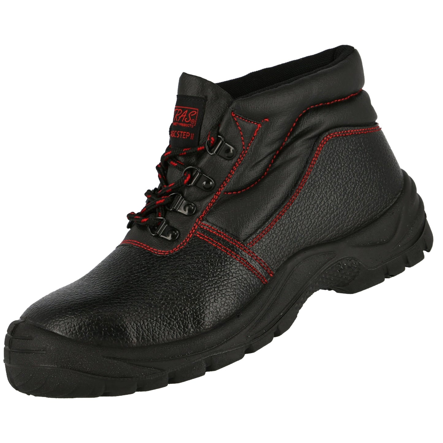 NITRAS BASIC STEP MID, S3 turvasaappaat, keskikorkeat, mustat