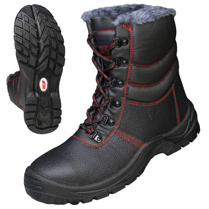 NITRAS BASIC STEP MID+ W, S3 CI turvatalvisaappaat, keskikorkea, musta