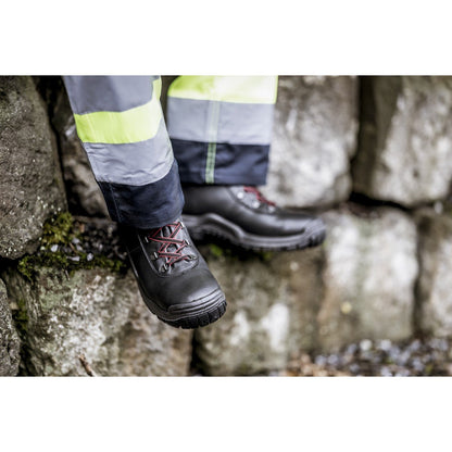 NITRAS POWER STEP MID+, S3 CI HI HRO turvasaappaat, korkeat, mustat