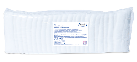 MaiMed-VW siksak-sidos puuvillafoliopussi