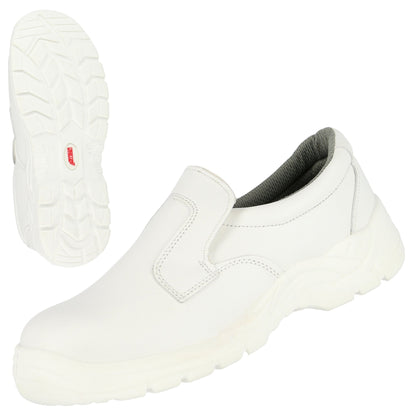 NITRAS CLEAN STEP SL, S2 turvatossut, valkoinen