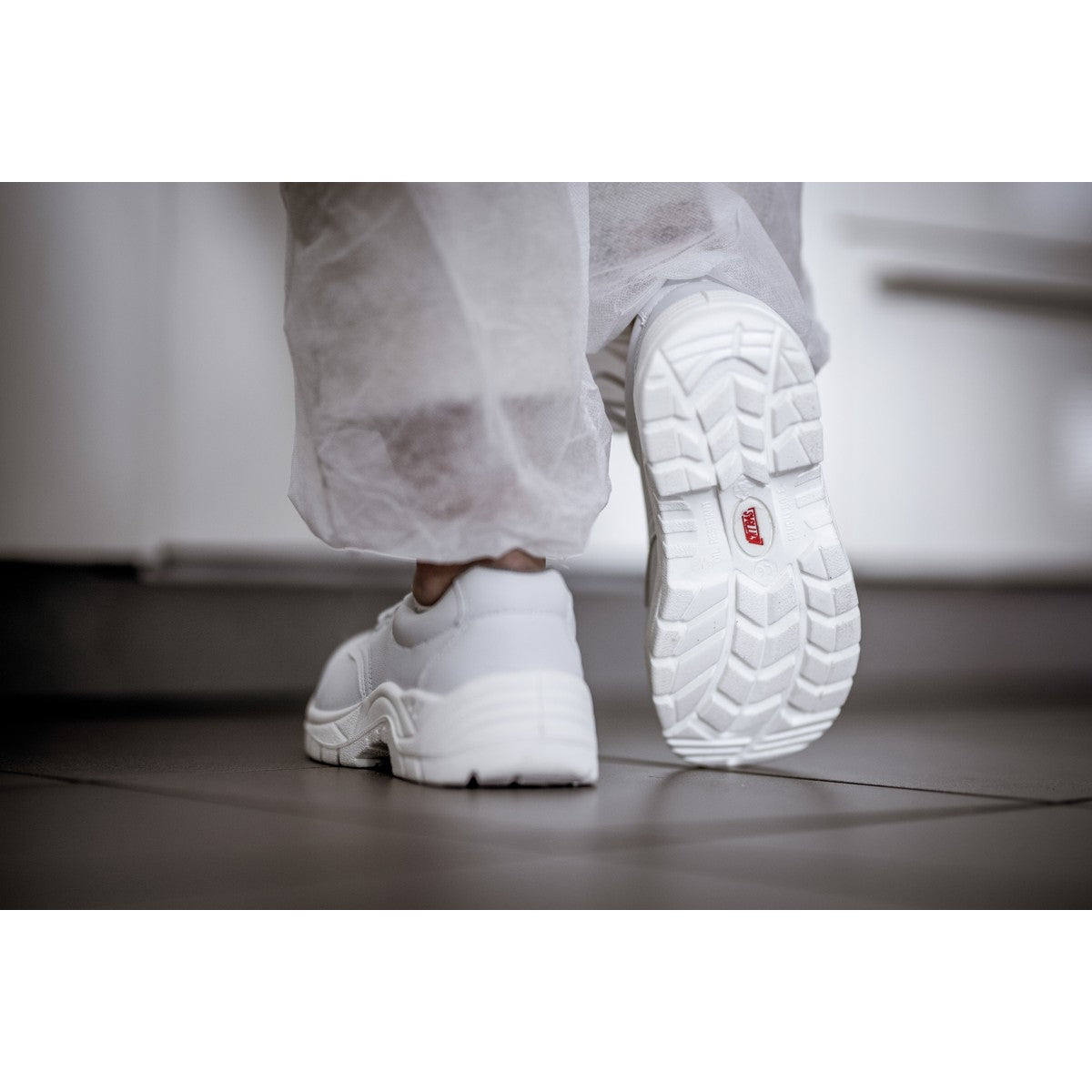 NITRAS CLEAN STEP, S2 turvakengät, valkoinen