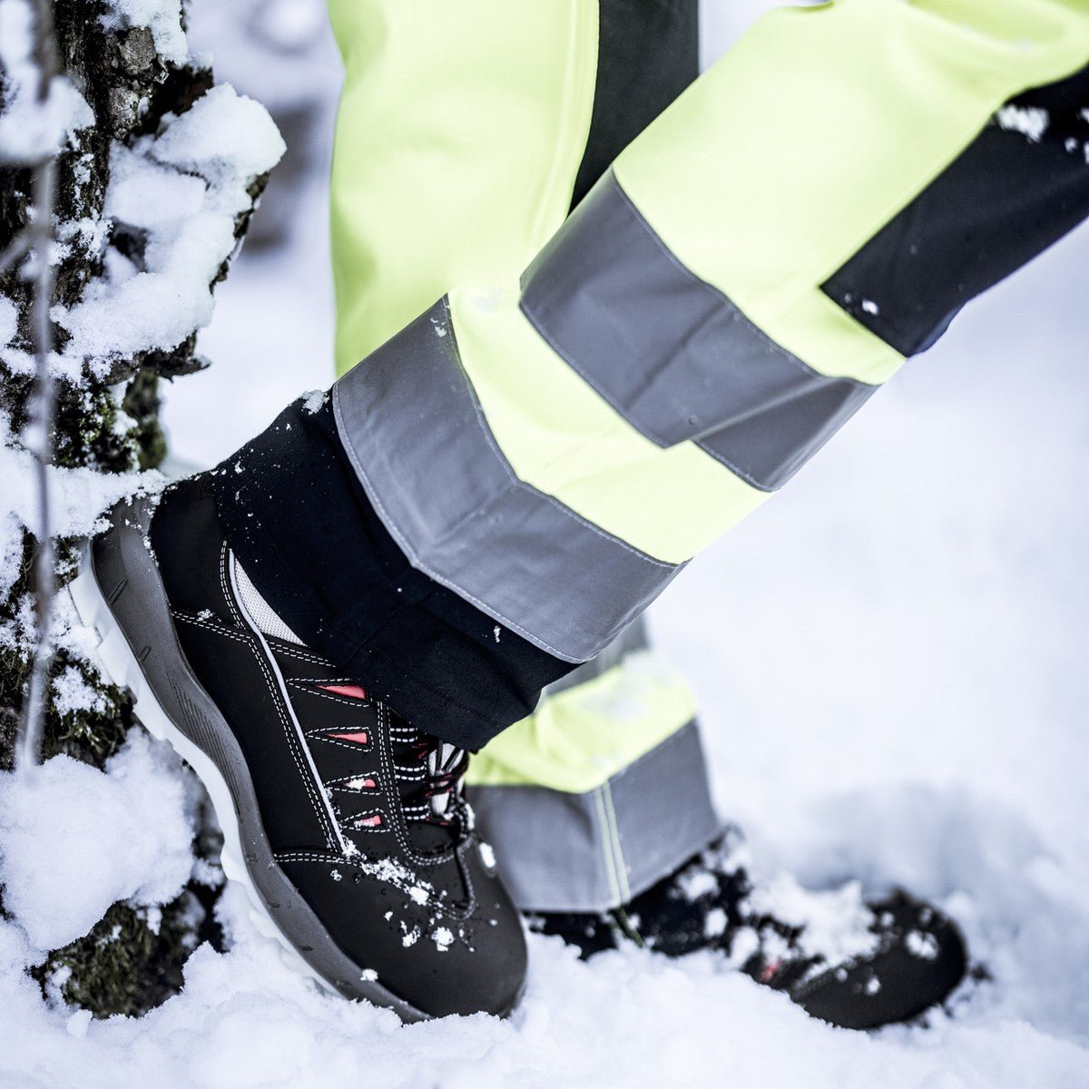 NITRAS SPORT STEP MID W, S3 CI turvatalvisaappaat, keskikorkea, musta
