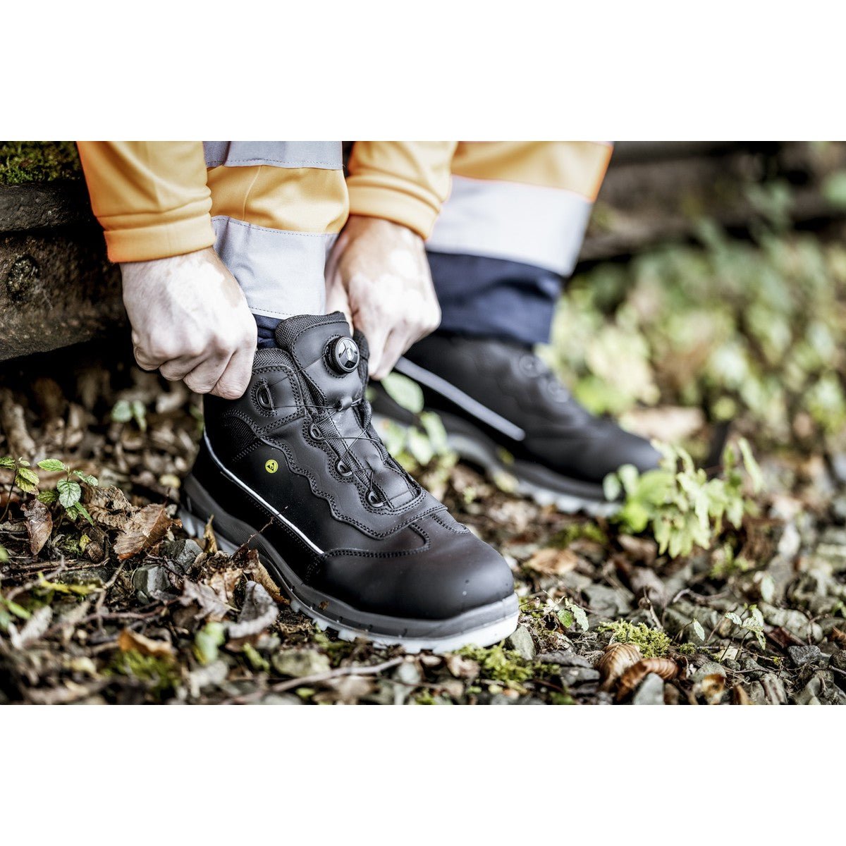 NITRAS SPORT STEP MID FIT, turvasaappaat, keskikorkeat, mustat