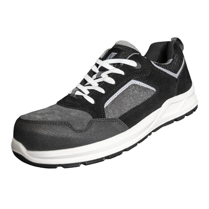NITRAS CLASSIC STEP, S1P turvakengät, harmaa/musta