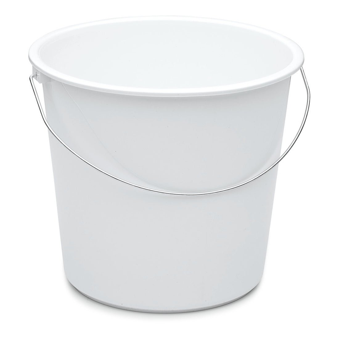 Nölle Profi Brush kotitaloussanko 10 litraa muovia Nölle Profi Brush harja- & pensselitekniikka e.K. on yksinkertainen valkoinen sanko hoikalla metallikahvalla, joka sopii täydellisesti siivous- tai varastosangoksi kotitaloudessa.
