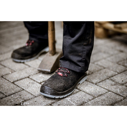 NITRAS MICRO STEP MID, S1 P turvasaappaat, keskikorkeat, mustat