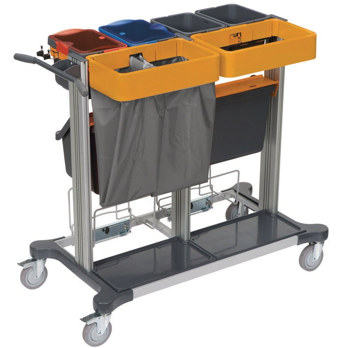 TASKI Midi Open Jonmasterille Diversey Deutschlandilta on suuri järjestelmäratkaisu puhdistustekstiilien esikostutukseen ja suihkepuhdistukseen, avoimilla laatikoilla maksimaalista säilytystilaa varten. Pakkaus: 1 kappale.