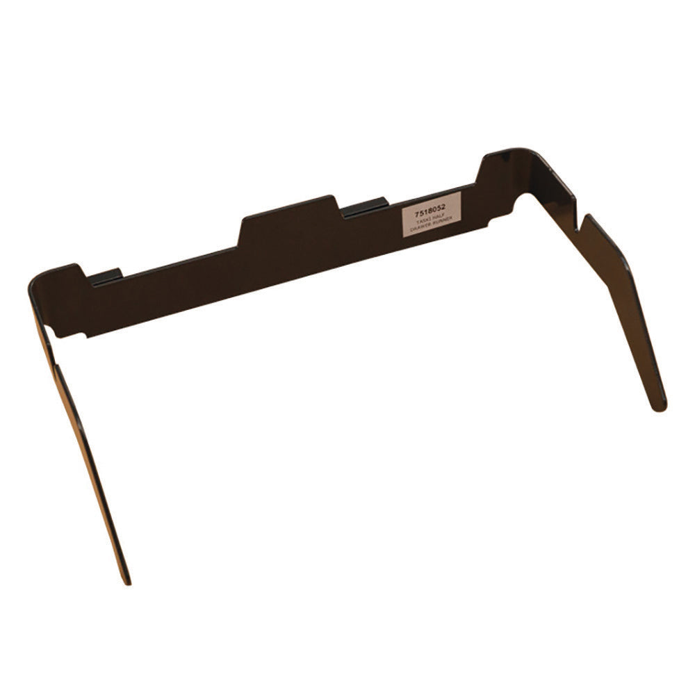 TASKI-ohjauskisko puolilaatikoille (yläosa) Diversey Deutschland GmbH & Co. OHG:lta, puolilaatikolle 7517250, on musta metallikiinnike, jossa on kulmautuneet varret ja etiketti, ihanteellinen kestäväksi ohjauskiskoksi. Pakkaus sisältää 1 kappaleen.