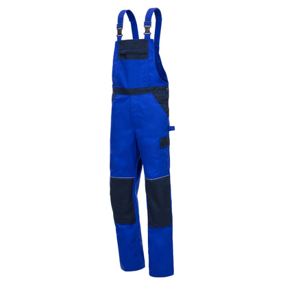 NITRAS MOTION TEX LIGHT, Dungarees, kuninkaallinen / laivastonsininen
