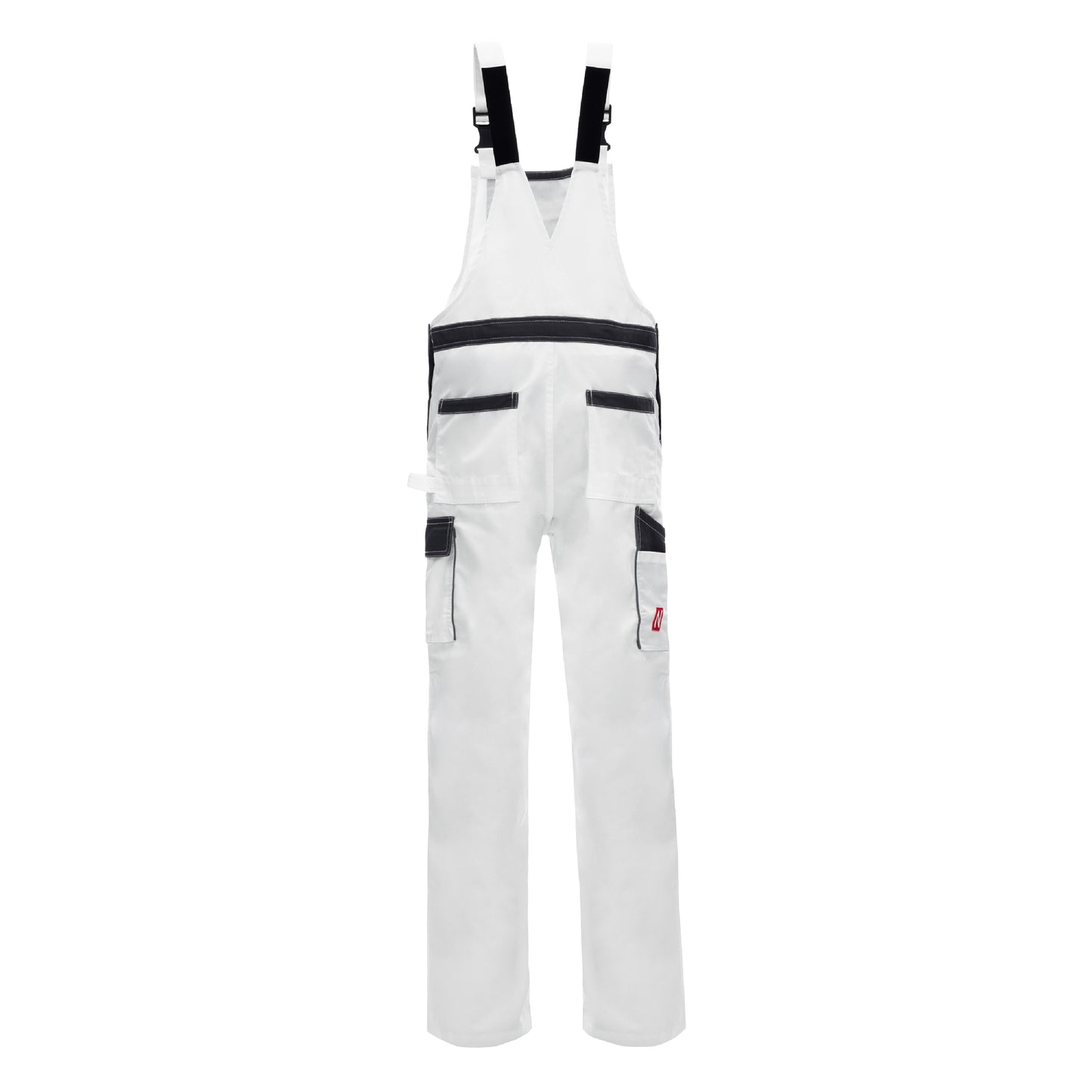 NNITRAS MOTION TEX LIGHT, Dungarees, valkoinen/harmaa