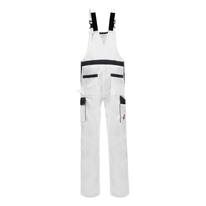 NNITRAS MOTION TEX LIGHT, Dungarees, valkoinen/harmaa