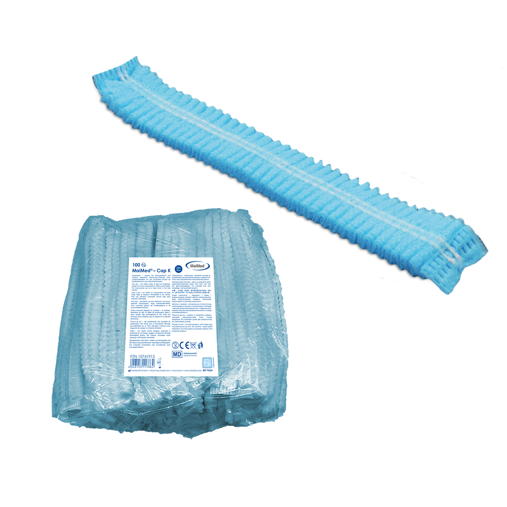 MaiMed-Cap K, klipsikorkki PP:stä, 100 kpl/pussi