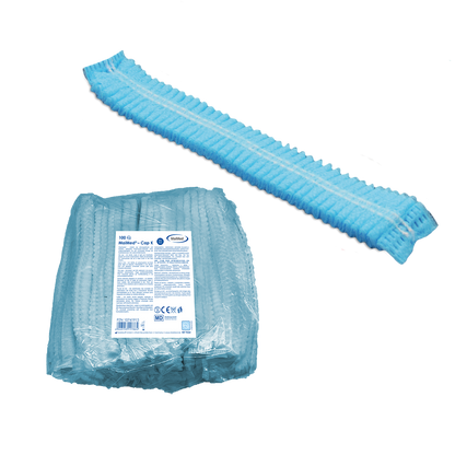 MaiMed-Cap K, klipsikorkki PP:stä, 100 kpl/pussi