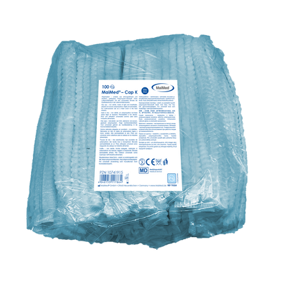 MaiMed-Cap K, klipsikorkki PP:stä, 100 kpl/pussi