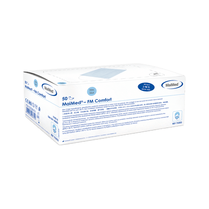 MaiMed-FM Comfort kirurginen maski, ei-steriili, 3-kerroksinen, 50 kpl/laatikko