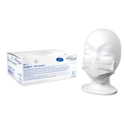 MaiMed-FM Comfort kirurginen maski, ei-steriili, 3-kerroksinen, 50 kpl/laatikko