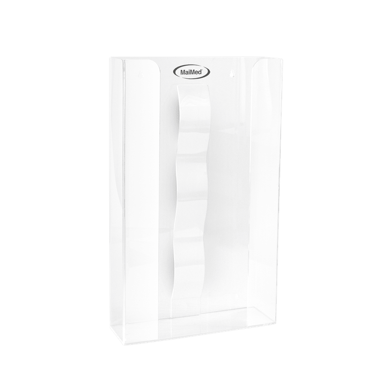 MaiMed seinäteline hansikaslokeroihin akryylijousella - mitat: 246x81x410mm - 3 kpl sarja | Pakkaus (1 kpl)