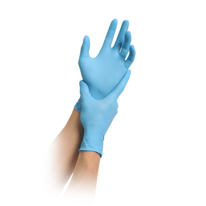 MaiMed-solution PF, sininen, lateksiton nitriilikäsine, sininen, 200 kpl/laatikko
