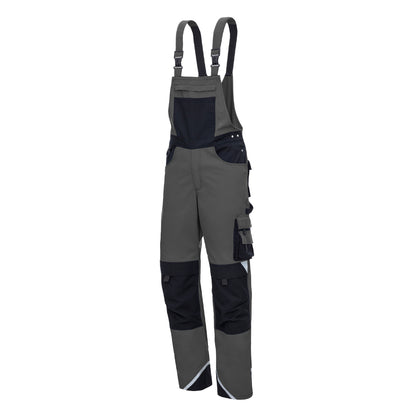 NITRAS MOTION TEX PLUS, Dungarees, harmaa/musta