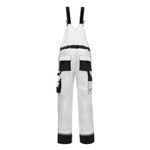 NITRAS MOTION TEX PLUS, Dungarees, valkoinen/harmaa
