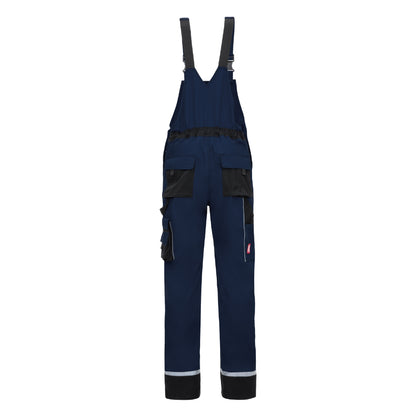 NITRAS MOTION TEX PLUS, Dungarees, tummansininen / musta
