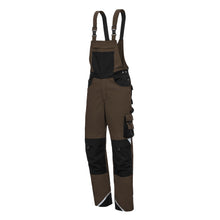 NITRAS MOTION TEX PLUS, Dungarees, ruskea/musta