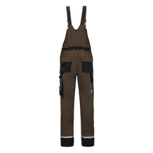 NITRAS MOTION TEX PLUS, Dungarees, ruskea/musta