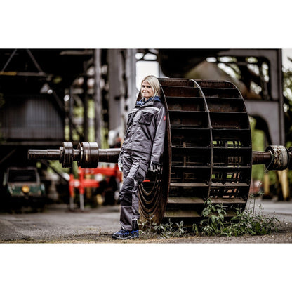 NITRAS MOTION TEX PLUS, työtakki, harmaa/musta