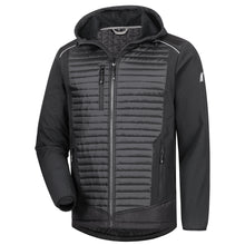 NITRAS MOTION TEX PLUS, tikattu softshell-takki, musta