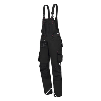 NITRAS MOTION TEX PRO FX, Dungarees, musta