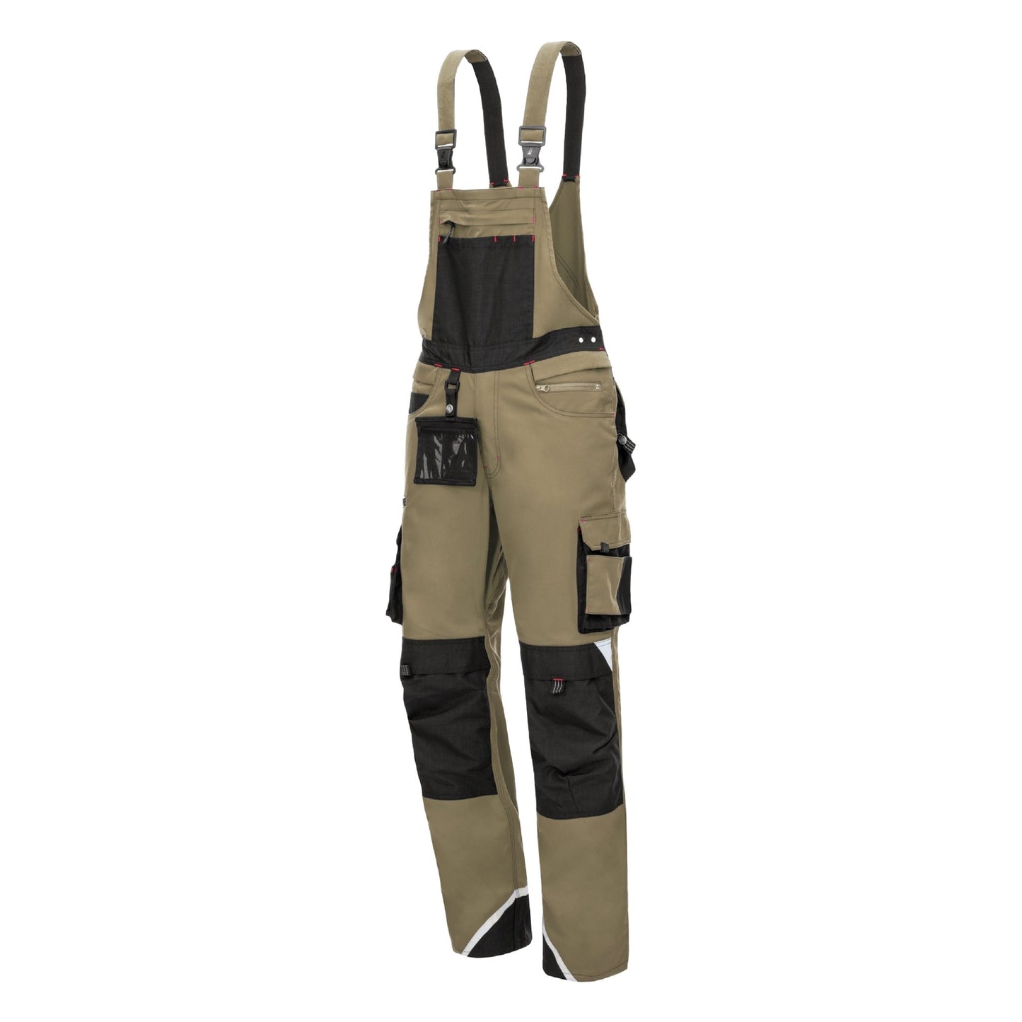 NITRAS MOTION TEX PRO FX, Dungarees, khaki / musta