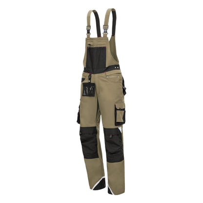 NITRAS MOTION TEX PRO FX, Dungarees, khaki / musta
