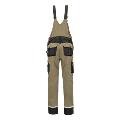 NITRAS MOTION TEX PRO FX, Dungarees, khaki / musta