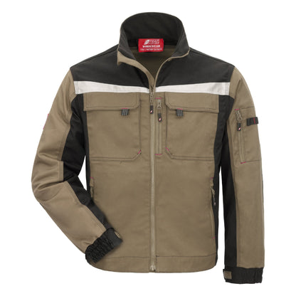 NITRAS MOTION TEX PRO FX, työtakki, khaki / musta