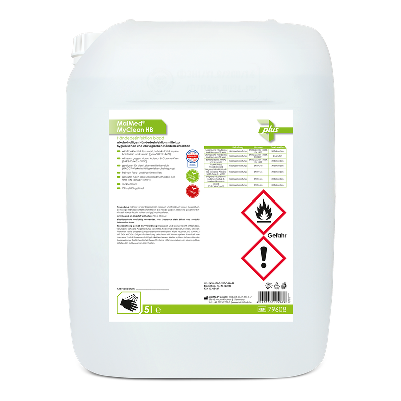 MaiMed MyClean HB käsien desinfiointibiosidi