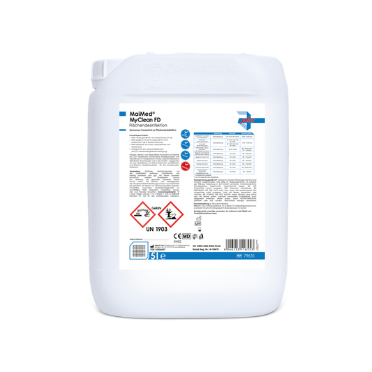 MaiMed MyClean FD pintadesinfiointi