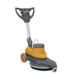 TASKI ergodisc 1200 Diversey Deutschland GmbH & Co. OHG:ltä on erittäin nopea yksilaikkainen kone (1 200 kierr./min) ruiskukiillotukseen ja kiillotukseen harmaa/oranssilla rungolla, takapyörillä, pyöreällä padilla ja kahvalla, jossa on sähköinen ruiskutuslaite.
